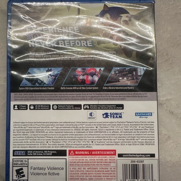 Sonic Frontiers for PS5 - Blue Adventure - Picture 3 of 8